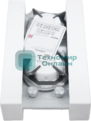 Газовая варочная панель Maunfeld EGHG.32.2CW/G, 2 конфорки, закаленное стекло, белый