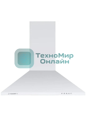 Вытяжка купольная Maunfeld Cork 60, белый, 60 см, 620 куб. м/ч, 47 дБ