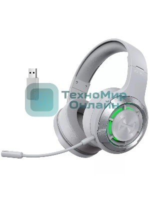 Гарнитура Edifier G30 S серый, беспроводная, 2.4GHz / Bluetooth 5.3, до 30 часов работы, подсветка