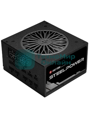 Блок питания Chieftec SteelPower BDK-750FC, 750Вт, 80 PLUS Bronze, 120мм, модульный, черный