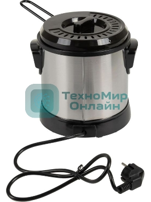 Фритюрница Kitfort КТ-2009 1000Вт серебристый/черный