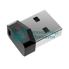 Флешка USB Netac UM81 (NT03UM81N-004G-20BK), 4Gb, USB 2.0, R/W 30/10, черный/красный