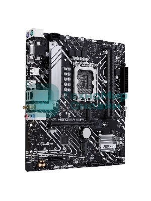 Материнская плата ASUS PRIME H610M-A WIFI, LGA 1700, Intel H610, 2xDDR5, 4xSATA, 2xM.2, 1xPCIe 4.0 x16, 1xDP, 1xHDMI, 1xVGA, 1x1Gb LAN, 1xUSB 3.2 Gen 2, 4xUSB 2.0, 3x3.5 мм, 7.1, mATX