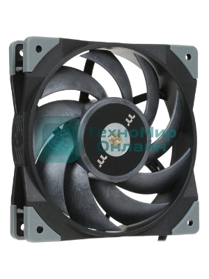 Вентилятор для корпуса Thermaltake TOUGHFAN 12 черный, 120 мм, 2000 об/мин, 22.3 дБ, 4 pin