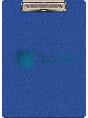 Папка-планшет Silwerhof Eco A4 пластик 1мм синий