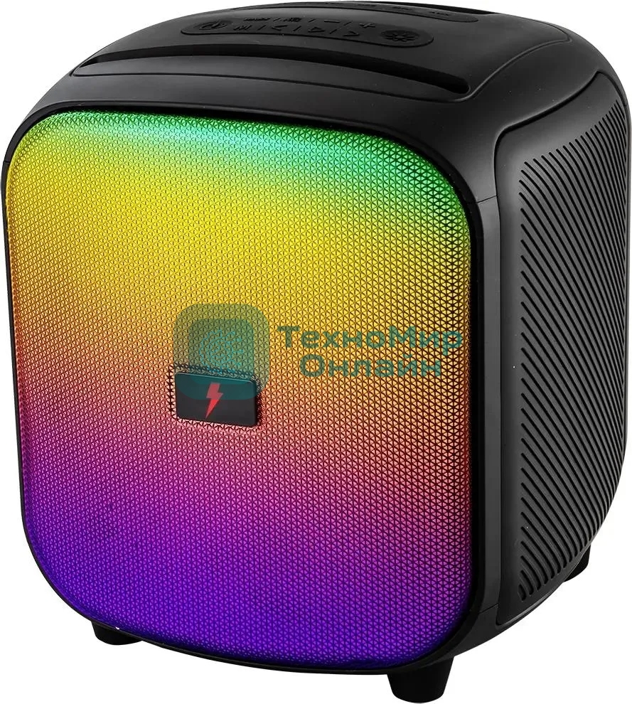 Колонка портативная Ural Молния 1400 черный 140W 2.1 BT 4500mAh