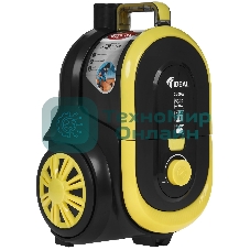 Пылесос IDEAL МП-2000 желтый/черный, 450/2200 Вт, уборка сухая, пылесборник контейнер 2 л