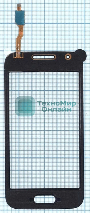 Сенсорное стекло (тачскрин) для Samsung Galaxy Ace 4 SM-G313F, черное