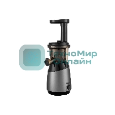 Соковыжималка BBK JCS100 черный/серый, шнековая вертикальная, 150 Вт, 1000 мл, механическое