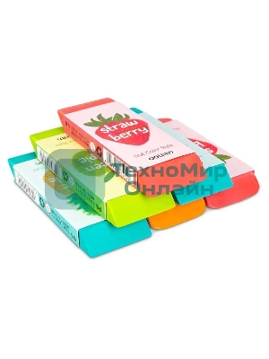 Ластик Deli 71050 108х40х12мм, ассорти, индивидуальная картонная упаковка