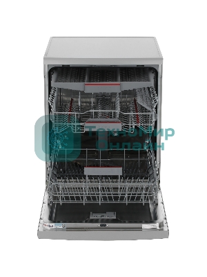 Посудомоечная машина Bosch SMS6EMI65Q, нержавеющая сталь, 60 см, 13 компл., 46 дБ, класс A