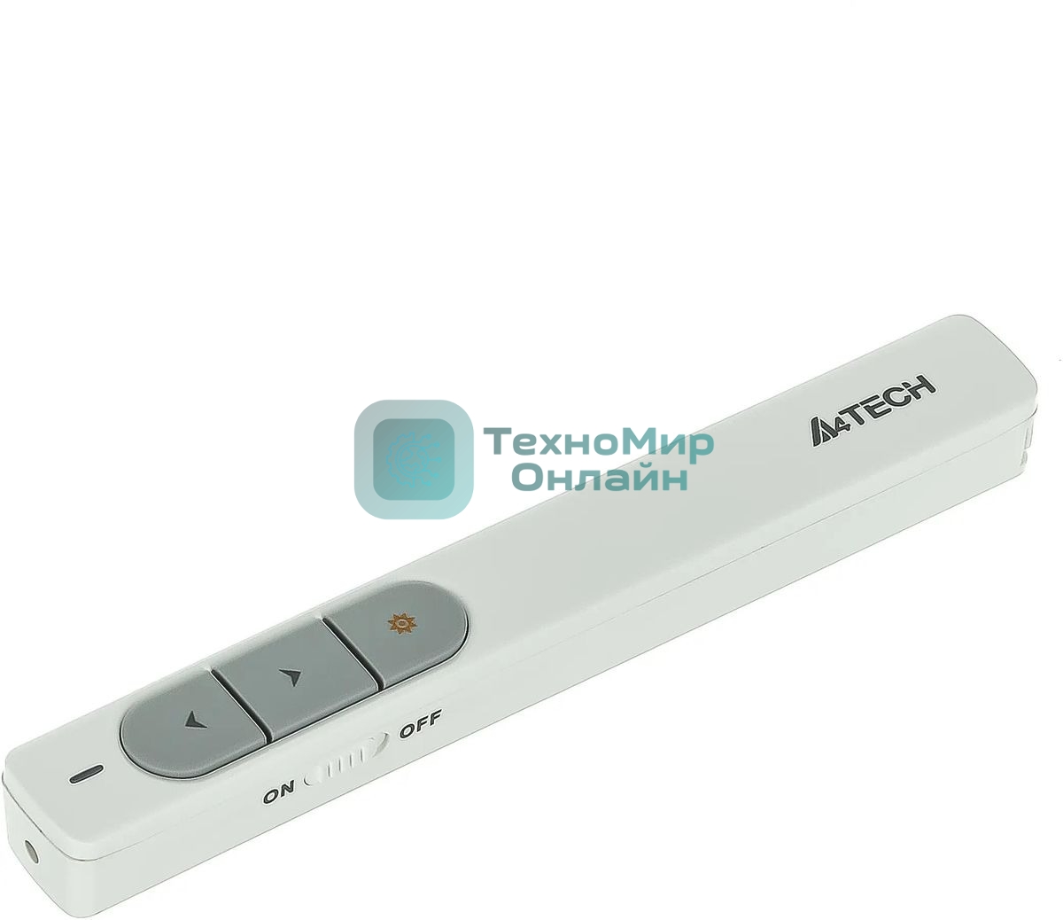 Презентер беспроводной A4Tech LP15 белый, радиоканал, USB, кнопки - 3