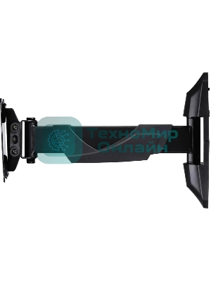 Кронштейн для телевизора Hama FULLMOTION черный, 10