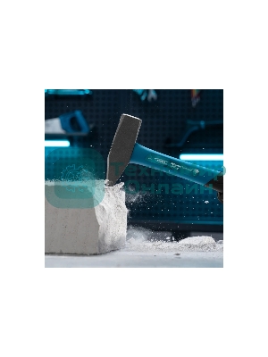 Молоток слесарный Gross 10279 1000 г, квадратный боек, фиберглассовая обрезиненная рукоятка