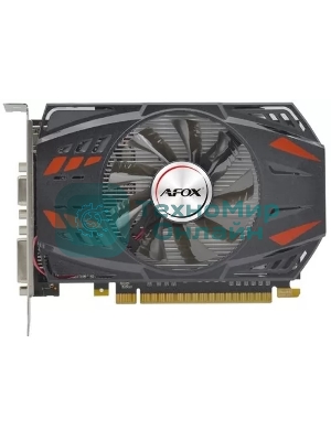 Видеокарта AFOX GeForce GT 740 Low Profile 4Gb (AF740-4096D3L3) 128Bit DVI HDMI VGA, Single fan