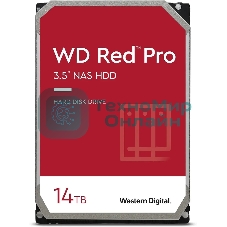 Жесткий диск WD SATA-III 14Tb WD142KFGX NAS Red Pro (7200rpm) 512Mb 3.5