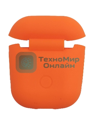 Силиконовый кейс для TWS наушников AirPods, оранжевый (SBECASE-001S-OR)