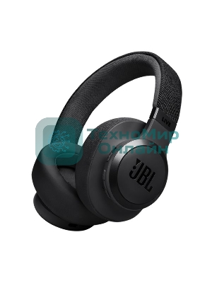 Беспроводные/проводные наушники JBL Live 770NC черный, полноразмерные, Bluetooth 5.3 + проводной, адаптивное шумоподавление , до 65 ч
