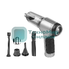 Пылесос ручной QUMO VaccoPM 7AU серый/черный, 65 Вт, уборка сухая, пылесборник контейнер 0.2 л