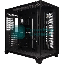 Компьютерный корпус 1STPLAYER MEGAVIEW MV8-TP черный ATX MV8-TP-BK