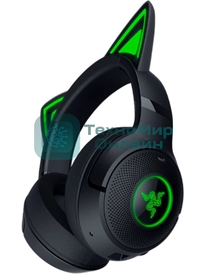 Гарнитура Razer Kraken Kitty V2 BT чёрный, беспроводная, Bluetooth, подсветка Razer Chroma RGB