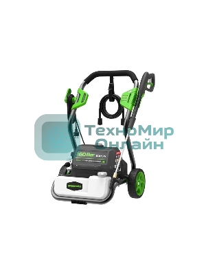 Мойка высокого давления GreenWorks GPWG8II 160 bar электрическая (5106807)