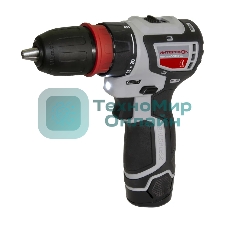 Дрель-шуруповерт ИНТЕРСКОЛ ДА-10/12В 36, 12 В, 2 Ач, 36 Нм, бесщеточный