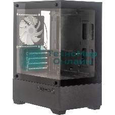 Компьютерный корпус Accord ACC-ZCU2B черный без БП mATX 1x120мм 1xUSB3.0 1xUSB3.1 audio