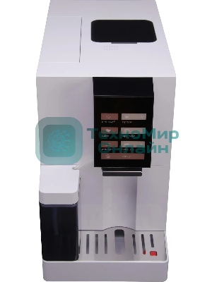 Кофемашина автоматическая Hyundai HAM-4103 белый, исп. кофе - молотый/зерновой, 1.2 л, 1500 Вт, 19 бар