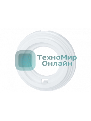 Рамка Bironi BF1-610-21 1 постовая, пластик, белый