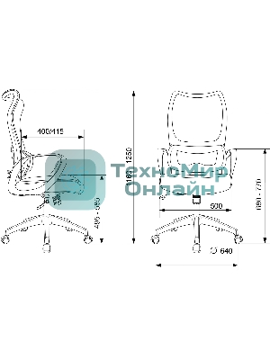 Кресло руководителя Бюрократ Sigma 2 черный сетка/ткань крестов. пластик