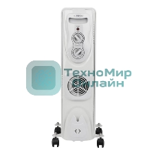 Обогреватель масляный Engy EN-1307F Classic (7 секций), белый, 2000 Вт, 25 м2, термостат