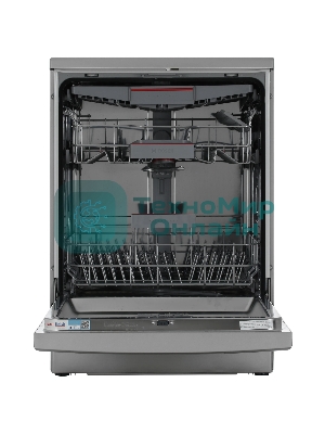 Посудомоечная машина Bosch SMS6EMI65Q, нержавеющая сталь, 60 см, 13 компл., 46 дБ, класс A
