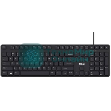 Клавиатура Filum FL-KB15 проводная, USB Type-A, чёрный