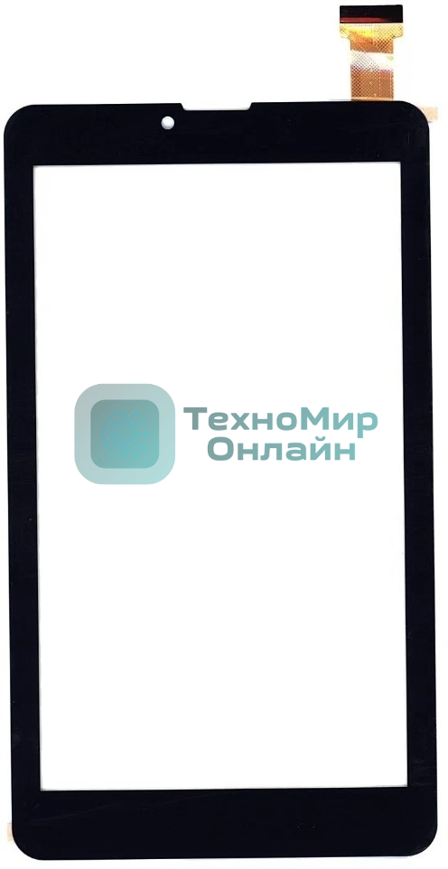 Сенсорное стекло (тачскрин) ZYD070-262-FPC-V02, черное