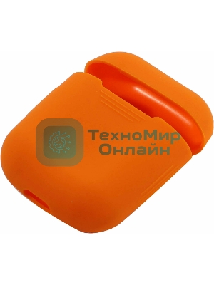 Силиконовый кейс для TWS наушников AirPods, оранжевый (SBECASE-001S-OR)