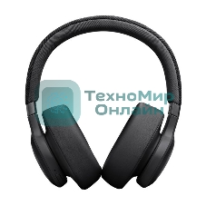 Беспроводные/проводные наушники JBL Live 770NC черный, полноразмерные, Bluetooth 5.3 + проводной, адаптивное шумоподавление , до 65 ч