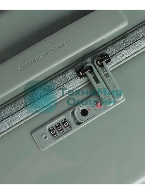 Чемодан Piquadro PQ LIGHT BV4427PQL/VE поликарбонат, зеленый