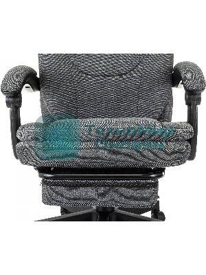 Кресло Бюрократ CH-868MSG-BF 3C1 серый, ткань, подставка для ног