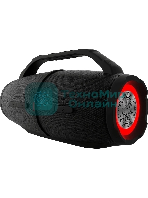 Колонка портативная Ural ГР-007 черный 60W 2.2 BT/3.5Jack/USB 10м 5000mAh (УРАЛ ГР-007 черный)