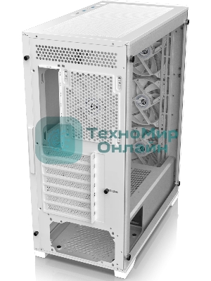 Корпус без блока питания Raijintek ARCADIA 41-MS4, Midi-Tower, TG, 1x120мм + 3x120мм ARGB, 2xUSB-A 3.0 + 1xUSB-C, ATX, mATX, mITX White