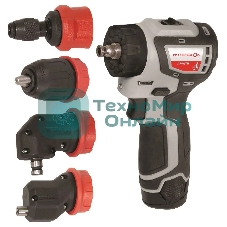 Дрель-шуруповерт ИНТЕРСКОЛ ДА-10/12В 36, 12 В, 2 Ач, 36 Нм, бесщеточный