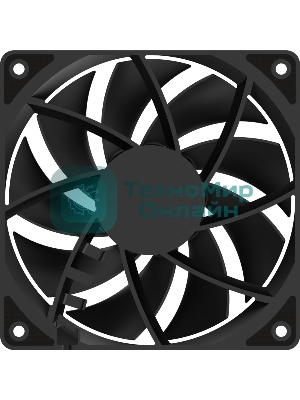 Вентилятор для корпуса Ocypus Gamma F12 BK черный 120мм 1300rpm 24.5db 3-pin