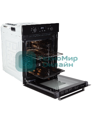 Духовой шкаф электрический Zigmund & Shtain E 173 B черный, 51 л