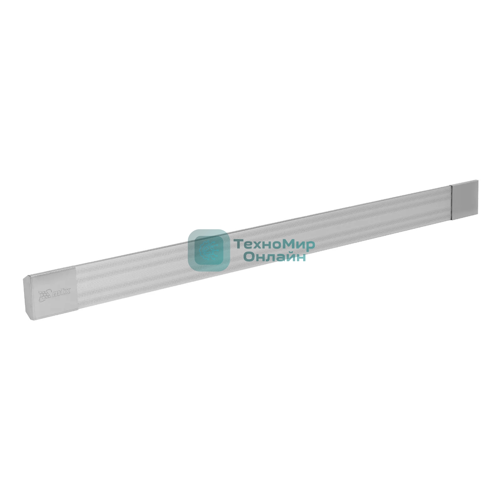 Обогреватель инфракрасный MTX IH-1500, серебристый, 1500 Вт, 15 м2, кабель с вилкой 1,8 м