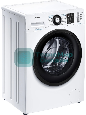 Стиральная машина Atlant СМА-80С1213-02 белый, цвет люка черный, загрузка фронтальная 8 кг, 1200 об/мин., класс: А+++