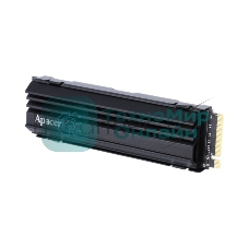 Накопитель SSD Apacer AS2280Q4U, 4TB, PCIe Gen4x4, M.2 2280, NVMe, R/W 7400/6800, с радиатором