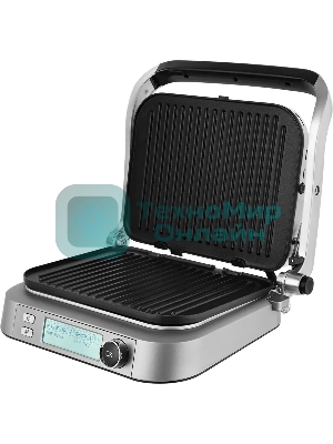 Электрогриль Red Solution SteakPRO RGM-M816P 2100Вт черный/серебристый
