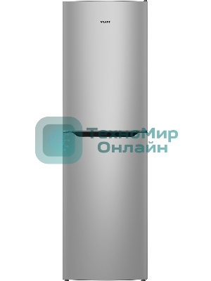 Холодильник Atlant XM 6623-189 серебристый двухкамерный 182/159л морозилка снизу