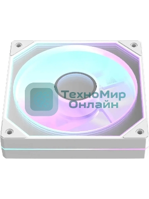 Вентилятор для корпуса Formula Floe Se 12 ARGB 120х120x25 белый, 120x120x25 мм, 1500 об/мин, 27.5 дБ, 4 pin